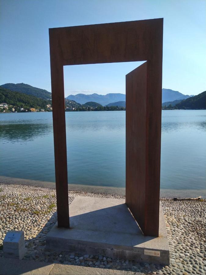 Casa Tiziana Villa Lavena Ponte Tresa Bagian luar foto